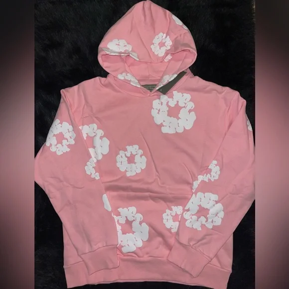 Shirts | Denim Tears Hoodie Cotton Wreath Pink | Poshmark